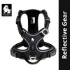 Truelove No Pull Cordura Harness with 3M Reflective Material for Dogs (Black) Dogs-Collar, Leashes, harnesses True Love XS:13-17in Girth