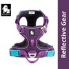 Truelove No Pull Cordura Harness with 3M Reflective Material for Dogs (Purple) Dogs-Collar, Leashes, harnesses True Love XS:13-17in Girth