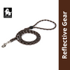 Truelove High Density Reflective Rope Webbing Leash for Dogs (Brown) Dogs-Collar, Leashes, harnesses True Love M:6mm Width