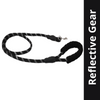 Skatrs Reflective Nylon Rope Leash for Dogs (Black/White) Both-Collar, Leashes, harnesses Skatrs 12mm