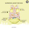 Pets Way Superstar Reversible Check Winter Jacket for Dogs (Lime) Dogs-Clothing & Accessories Pets Way Dropship