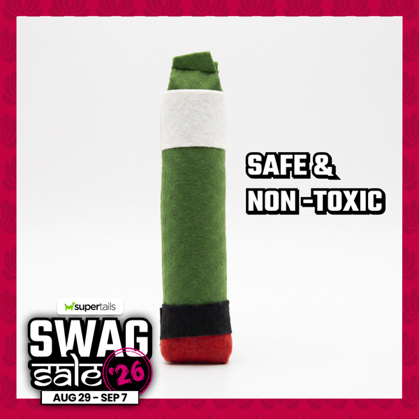 Skatrs Cig, Joint and Magic Mushroom Catnip Toys Combo for Cats