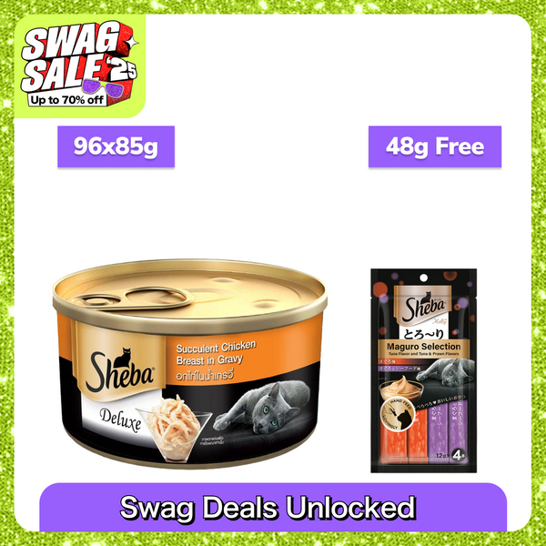 Sheba Complete Nutrition Succulent Chicken Breast In Gravy Cat Wet Food