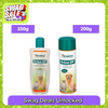 Himalaya Erina EP Tick & Flea Shampoo (Lemon Fragrance) and Tick & Flea Dusting Powder for Dogs and Cats Combo Dogs-Grooming Supplies Himalaya 200mL+150g