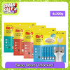 Me O Creamy Chicken & Liver, Crab, Salmon and Bonito Cat Treat Combo Cats-Treats & Others Me O 4x300g (80pcs)