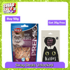 Trixie Premio Ducky Hearts & Kittos Purr fect Lamb Filet Bites Cat Treats Cats-Treats & Others Exclusive Combo 50g+35g Free