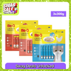 Me O Creamy Chicken & Liver, Crab and Salmon Cat Treat Combo Cats-Treats & Others Me O 3x300g (60pcs)