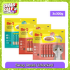 Me O Creamy Crab, Salmon and Bonito Cat Treat Combo Cats-Treats & Others Me O 3x300 (60pcs)