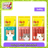Me O Creamy Crab, Salmon and Bonito Cat Treat Combo Cats-Treats & Others Me O 3x60g (12pcs)