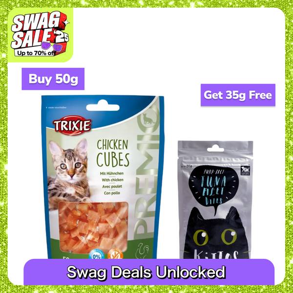 Trixie Premio Chicken Cubes & Tuna Filet Bites Cat Treats