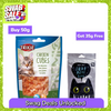 Trixie Premio Chicken Cubes & Tuna Filet Bites Cat Treats Cats-Treats & Others Exclusive Combo 50g+35g Free