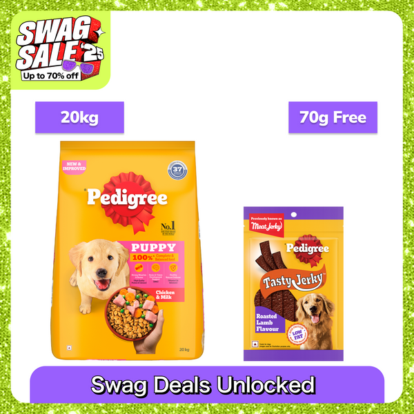Pedigree Chicken and Milk Puppy Dog Dry Food
