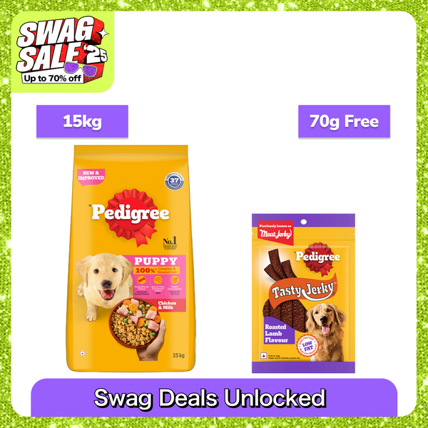 Pedigree Chicken and Milk Puppy Dog Dry Food