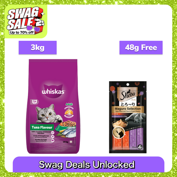 Whiskas Tuna Flavour Adult Cat Dry Food