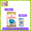 Royal Canin Pug Puppy Dog Dry Food Dogs- Dry Food Royal Canin 3kg (2x1.5kg)+85g (Wet Free)