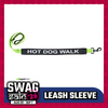 Funny Leash Sleeves for Dogs and Cats (Black) Both-Collar, Leashes, harnesses Supertails One Size