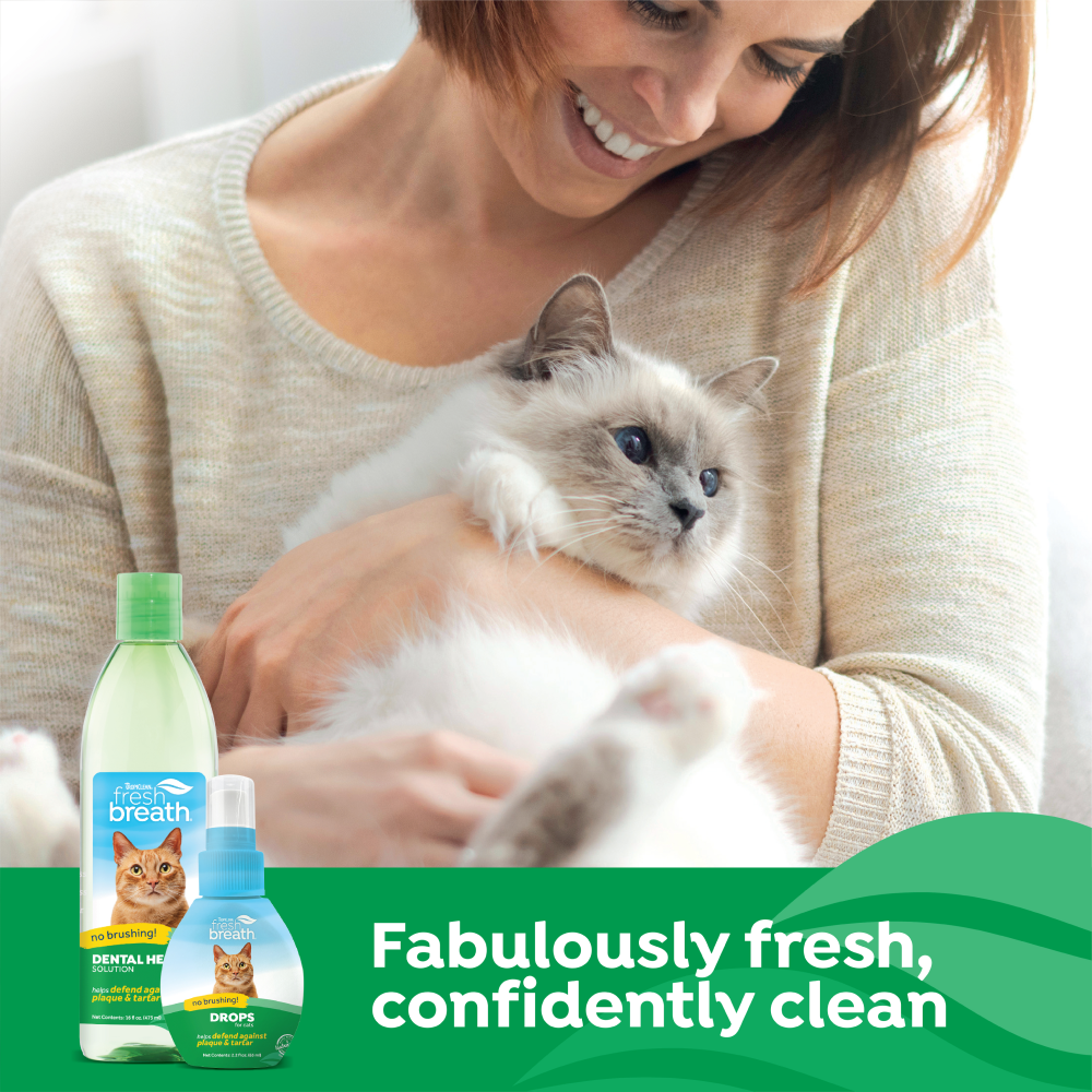 Tropiclean fresh breath sales water additive for cats