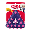 Kong Dotz Triangle Toy for Dogs (Purple & Pink) Dogs-Toys Kong