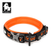 Truelove Neo Padded Collar for Dogs (Black/Orange) Dogs-Collar, Leashes, harnesses True Love XL