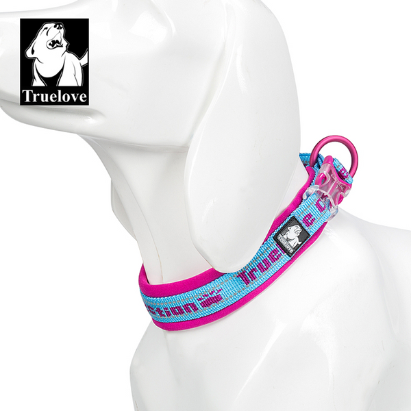 Truelove Neo Padded Collar for Dogs (Blue/Fuchsia)
