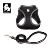 Truelove Mesh Harness & Leash Set for Cats & Small & Medium Dogs (Black) Both-Collar, Leashes, harnesses Truelove