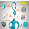 Truelove Mesh Harness & Leash Set for Cats and Small to Medium Dogs (Blue) Both-Collar, Leashes, harnesses True Love