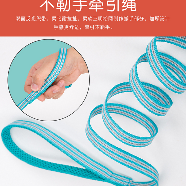 Truelove Mesh Harness & Leash Set for Cats and Small to Medium Dogs (Blue)