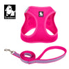 Truelove Mesh Harness & Leash Set for Cats and Small to Medium Dogs (Fuchsia) Both-Collar, Leashes, harnesses True Love M
