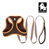 Truelove Mesh Harness & Leash Set for Cats & Small & Medium Dogs (Brown) Both-Collar, Leashes, harnesses Truelove