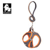 Truelove Mesh Harness & Leash Set for Cats & Small & Medium Dogs (Gray Orange) Both-Collar, Leashes, harnesses Truelove
