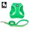 Truelove Mesh Harness & Leash Set for Cats & Small & Medium Dogs (Grass Green) Both-Collar, Leashes, harnesses Truelove
