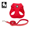 Truelove Mesh Harness & Leash Set for Cats & Small & Medium Dogs (Red) Both-Collar, Leashes, harnesses Truelove