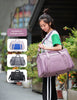 Truelove 1 Side Expandable Duffle Carrier for Dogs & Cats (Black) Both-Bedding, Mats & Travel Supplies Truelove