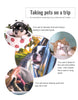 Truelove 1 Side Expandable Duffle Carrier for Dogs & Cats (Wistful Mauve) Both-Bedding, Mats & Travel Supplies Truelove