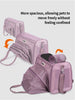Truelove 1 Side Expandable Duffle Carrier for Dogs & Cats (Wistful Mauve) Both-Bedding, Mats & Travel Supplies Truelove