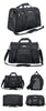 Truelove 1 Side Expandable Duffle Carrier for Dogs & Cats (Black) Both-Bedding, Mats & Travel Supplies Truelove