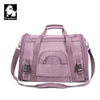 Truelove 1 Side Expandable Duffle Carrier for Dogs & Cats (Wistful Mauve) Both-Bedding, Mats & Travel Supplies Truelove