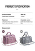 Truelove 3 Side Expandable Duffle Carrier for Dogs & Cats (Heather Gray) Both-Bedding, Mats & Travel Supplies Truelove