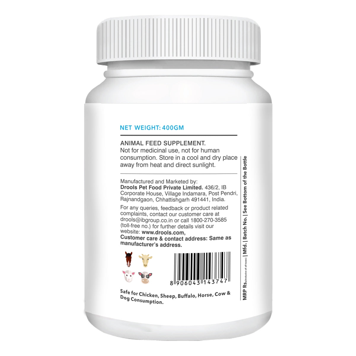 Drools Absolute Vitamin Supplement Tablets for Dogs Dogs-Health & Wellness Drools