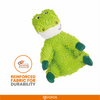 Barkbutler x Fofos Alligator Tough Squeaky Toy for Dogs | For Medium Chewers (Green)