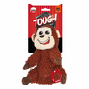Barkbutler x Fofos Monkey Tough Squeaky Toy for Dogs | For Medium Chewers (Brown) Dogs-Toys Barkbutler 23.5x17.5cm