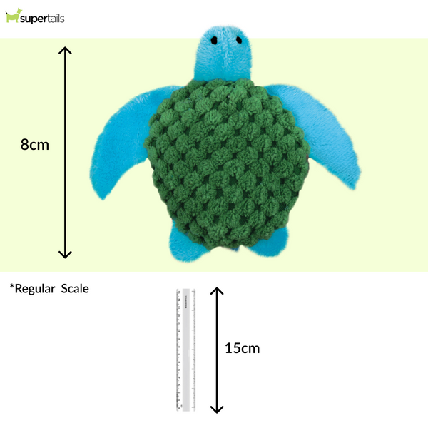 Kong  Refillables Turtle Toy for Cats (Green)