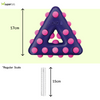 Kong Dotz Triangle Toy for Dogs (Purple & Pink) Dogs-Toys Kong