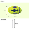 Kong AirDog Football Toy for Dogs (Yellow) Dogs-Toys Kong