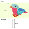 Kong Crackles Tweetz Bird Toy for Cats (Blue) Cats-Toys Kong 5in