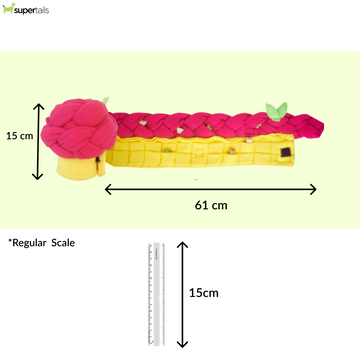 For The Love Of Dog Rose Bloom Snuffle Pupcake Toy for Dogs