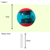 Kong Squeezz Action Ball 3pk Toy for Dogs (Red & Blue) Dogs-Toys Kong