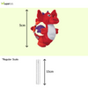 Kong Dragon Knots Toy for Dogs (Red) Dogs-Toys Kong