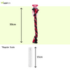 Kong Signature Rope Dual Knot Toy for Dogs (Red & Black) Dogs-Toys Kong