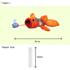 Kong Crackles Gulpz Toy for Cats (Orange) Cats-Toys Kong